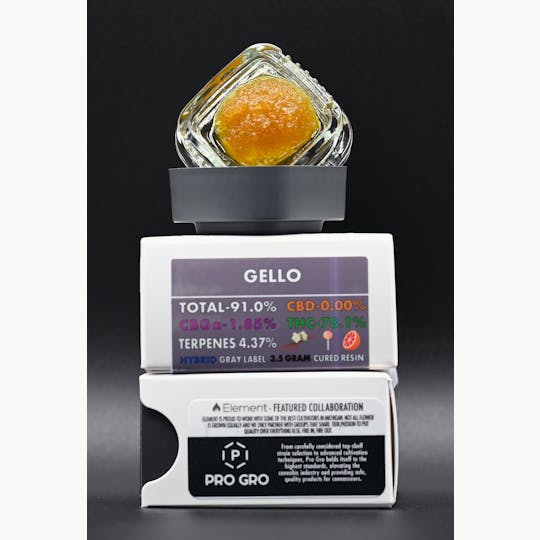 Element - Element Cured Resin 3.5G - Gello - 1