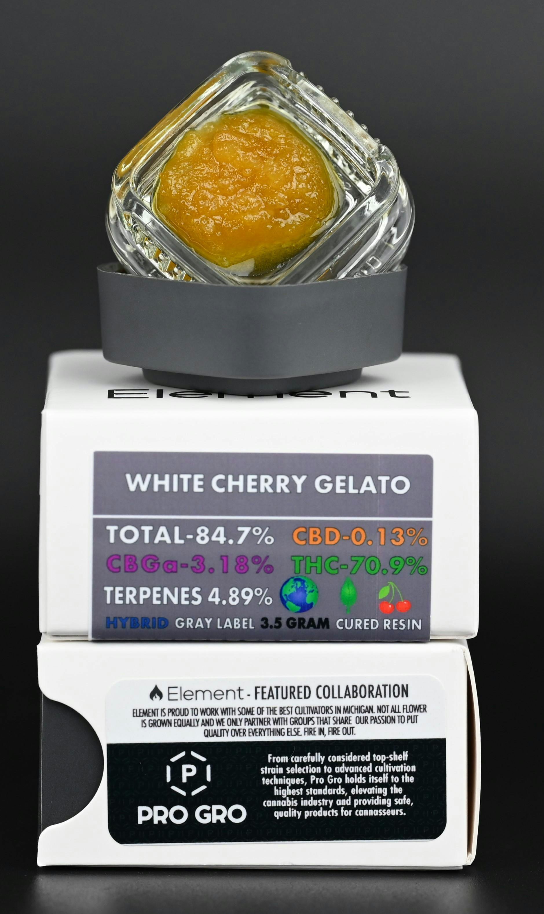 Element - Element Cured Resin 3.5G - White Cherry Gelato - 1