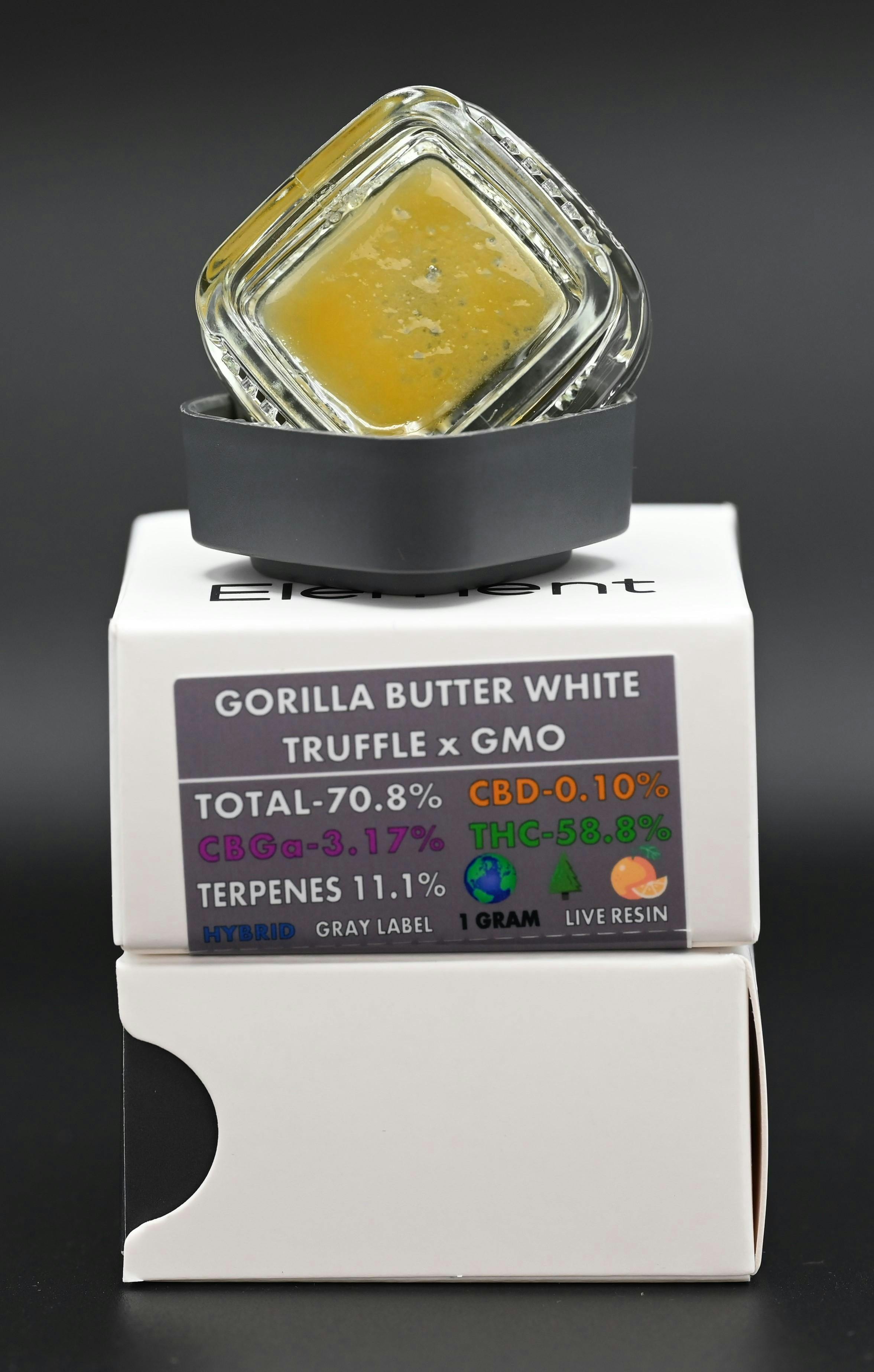 Element - Element Live Resin 1G - Gorilla Butter White Truffle x GMO - 1