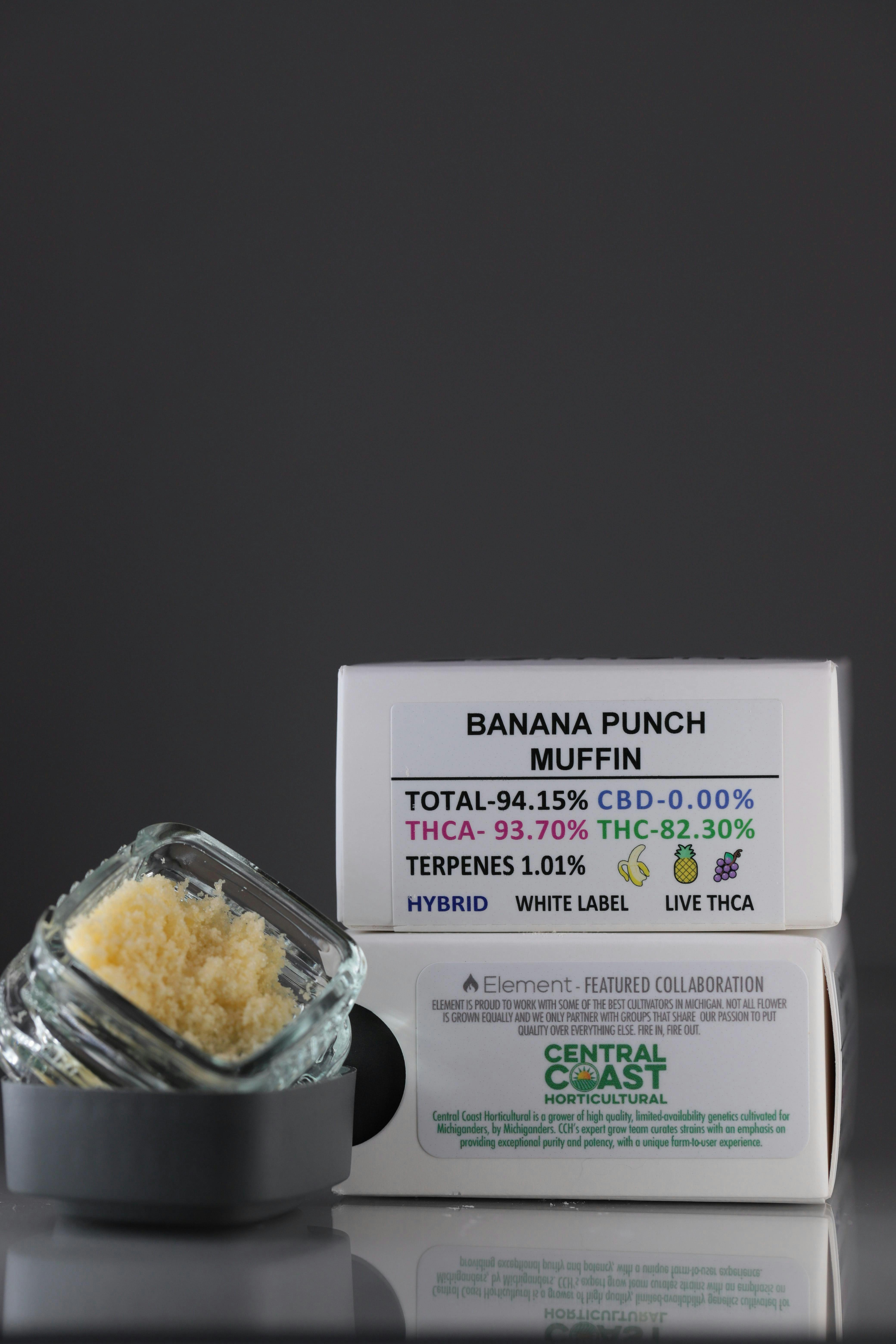 Element - Element Live THCA 1G - Banana Punch Muffin - 1