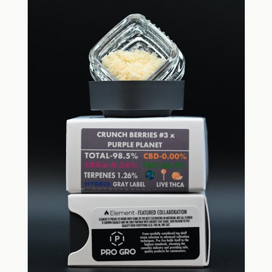 Element - Element Live THCA 1G - Crunch Berries #3 x Planet Purple - 1