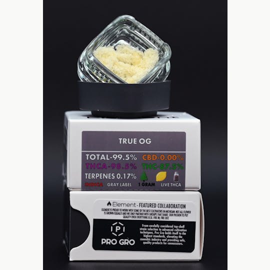 Element - Element Live THCA 1G - True OG - 1
