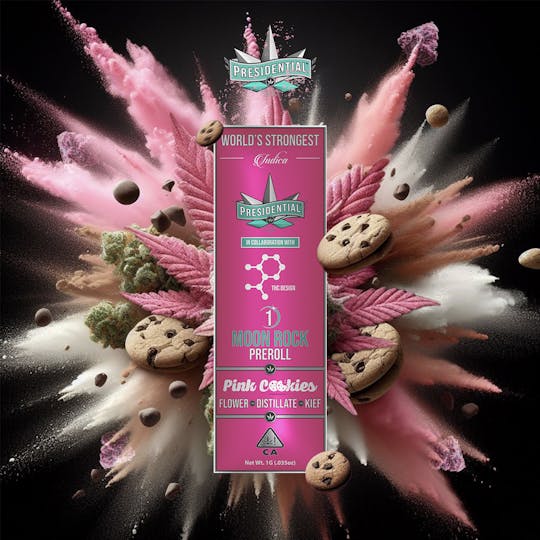 Presidential - Presidential Moon Rock Preroll - Pink Cookies (1g) - 1