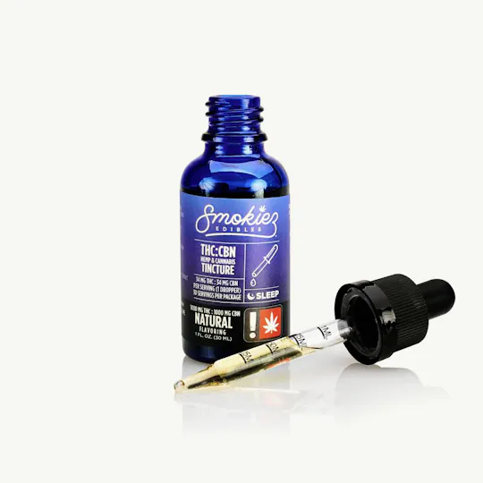 Smokiez Edibles - Sleep Tincture THC:CBN 1:1 | 1000mg - 1