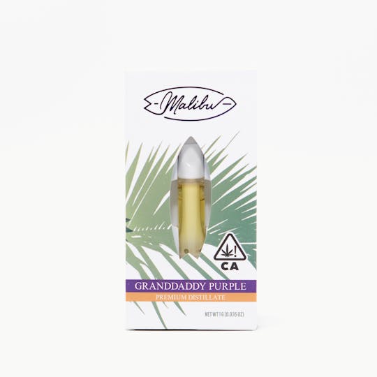 Malibu Premium Cannabis - Cartridge | Grand Daddy Purp 1g - 1