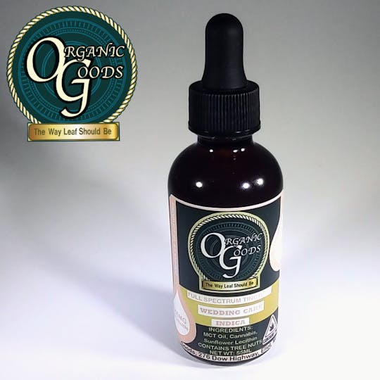 Organic Goods - Organic Goods Tincture THC Full Spectrum Wedding Cake 550 MG - 1