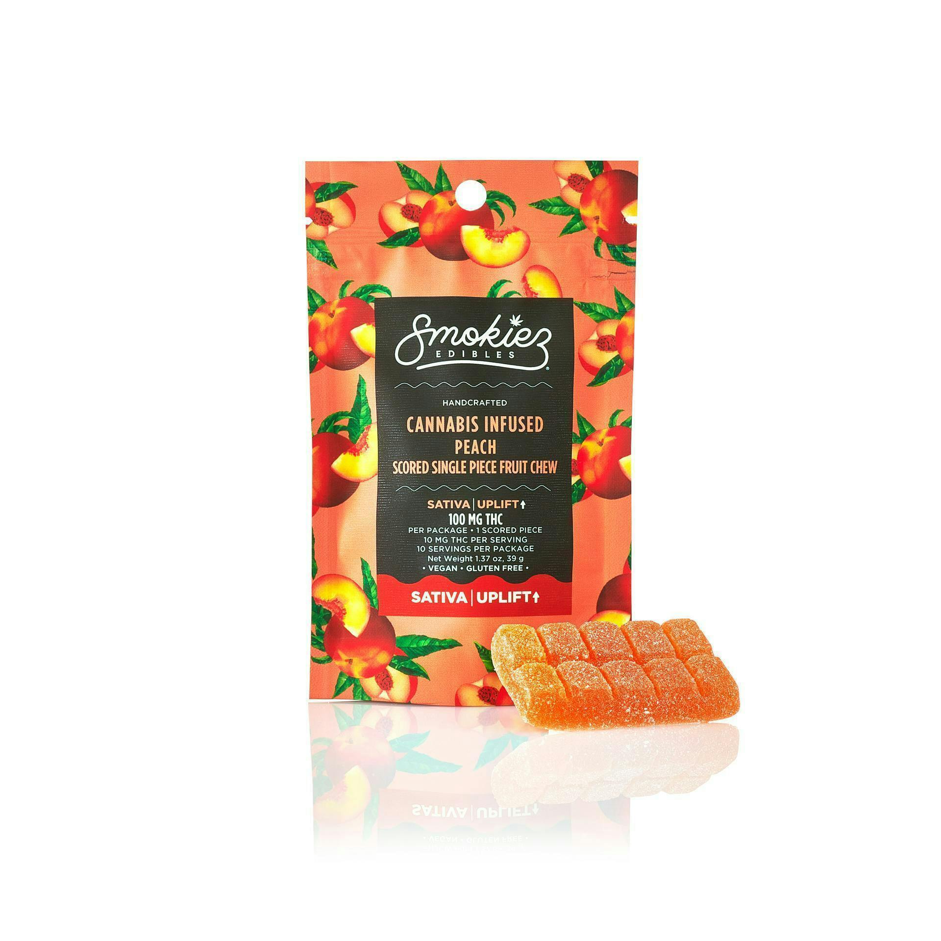 Smokiez Edibles - Peach Fruit Chew | 100mg - 1