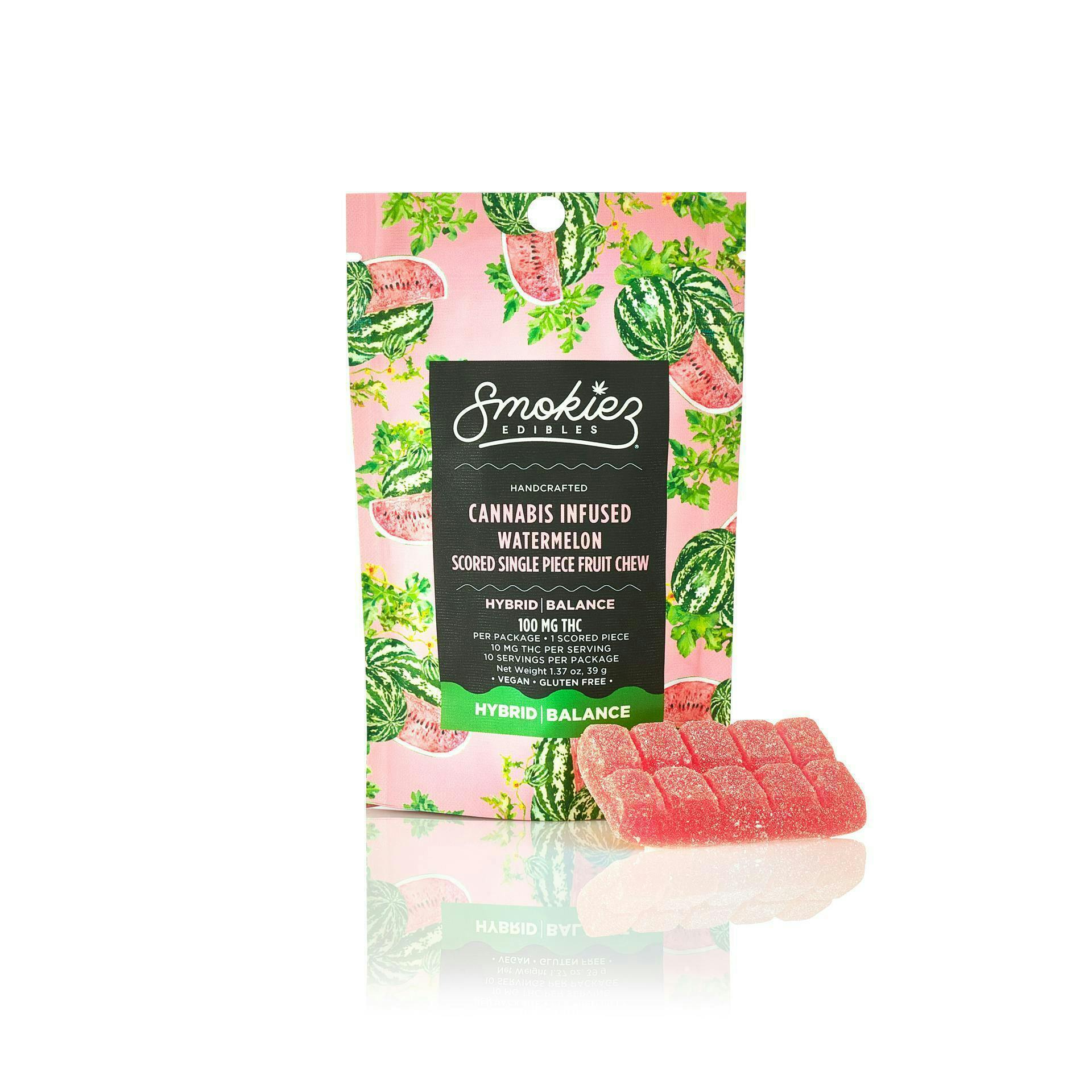 Smokiez Edibles - Watermelon Fruit Chew | 100mg - 1