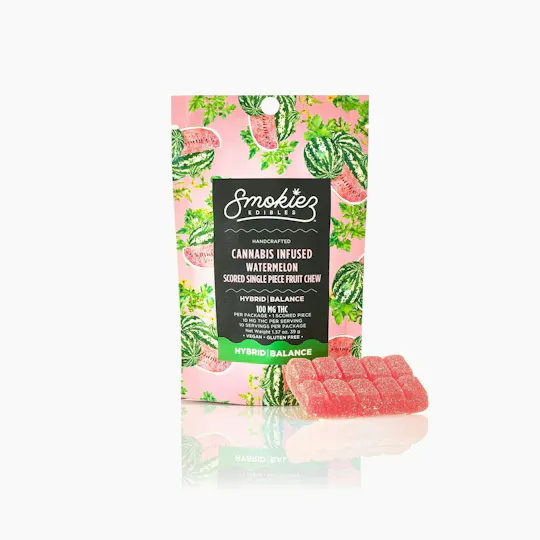 Smokiez Edibles - Watermelon Fruit Chew | 100mg - 1