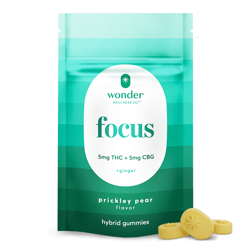 * Wonder Wellness Co. - *Wonder Focus 1:1 Prickly Pear Gummies [20pk] (IL) - 1