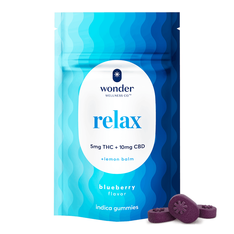 * Wonder Wellness Co. - *Wonder Relax 2:1 Blueberry Gummies [40pk] (MI) - 1