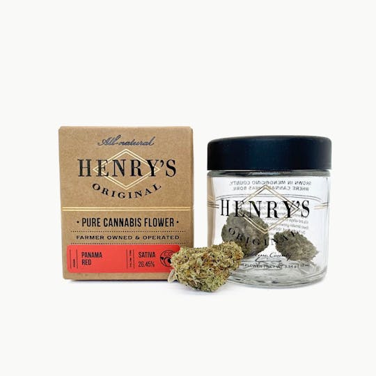 Henry's Original - 3.5g Craft Jar- Panama Red - 1