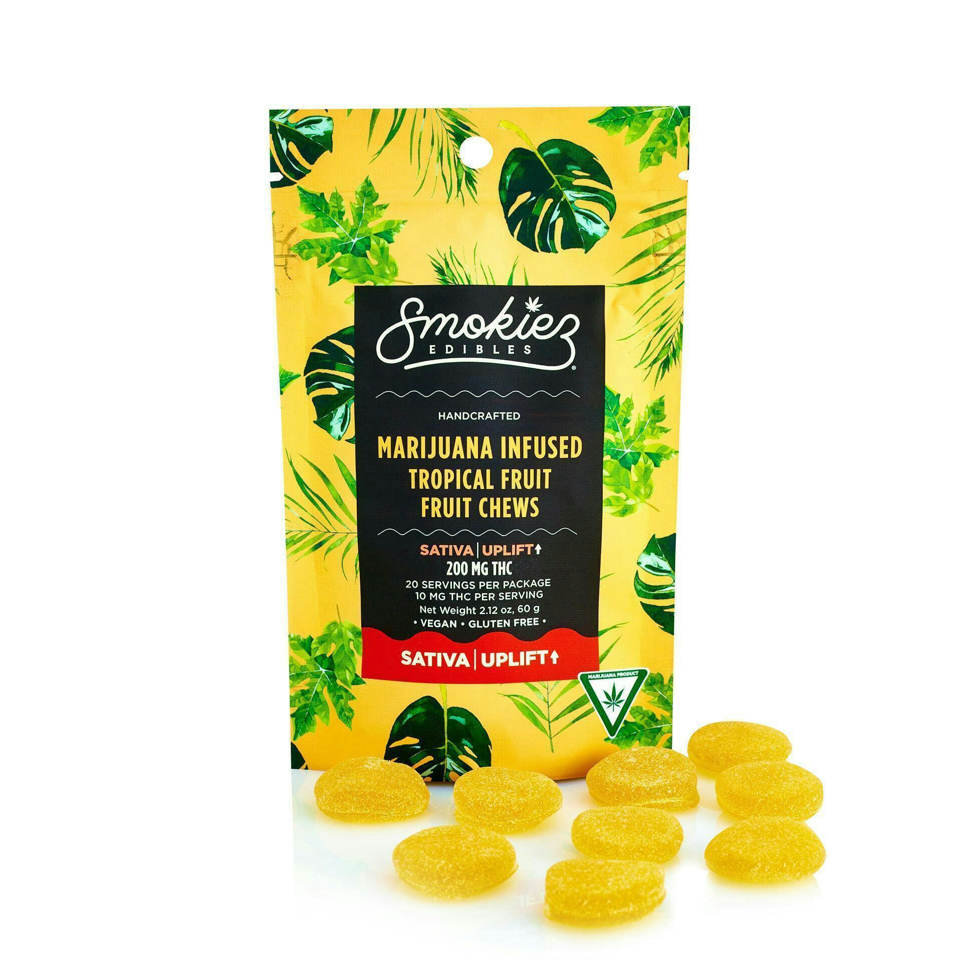 Smokiez Edibles - Tropical Fruit Fruit Chews | 200mg | 20ct | 10mg/ea - 1