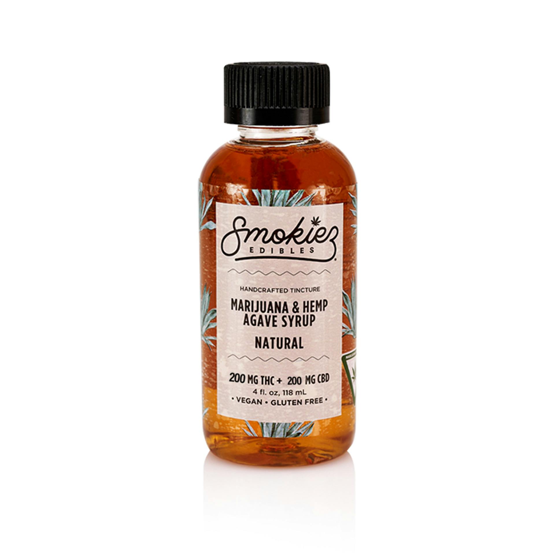 Smokiez Edibles - Natural THC:CBD 200mg:200mg Infused Agave Syrup - MI - 1