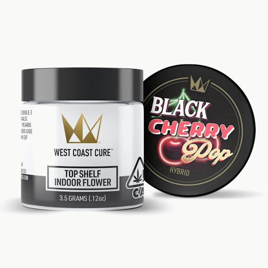 West Coast Cure - Black Cherry Pop -3.5.G Top Shelf Indoor Flower - 1