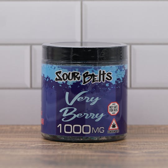 Cured - 1,000mg Very Berry Belts - 1
