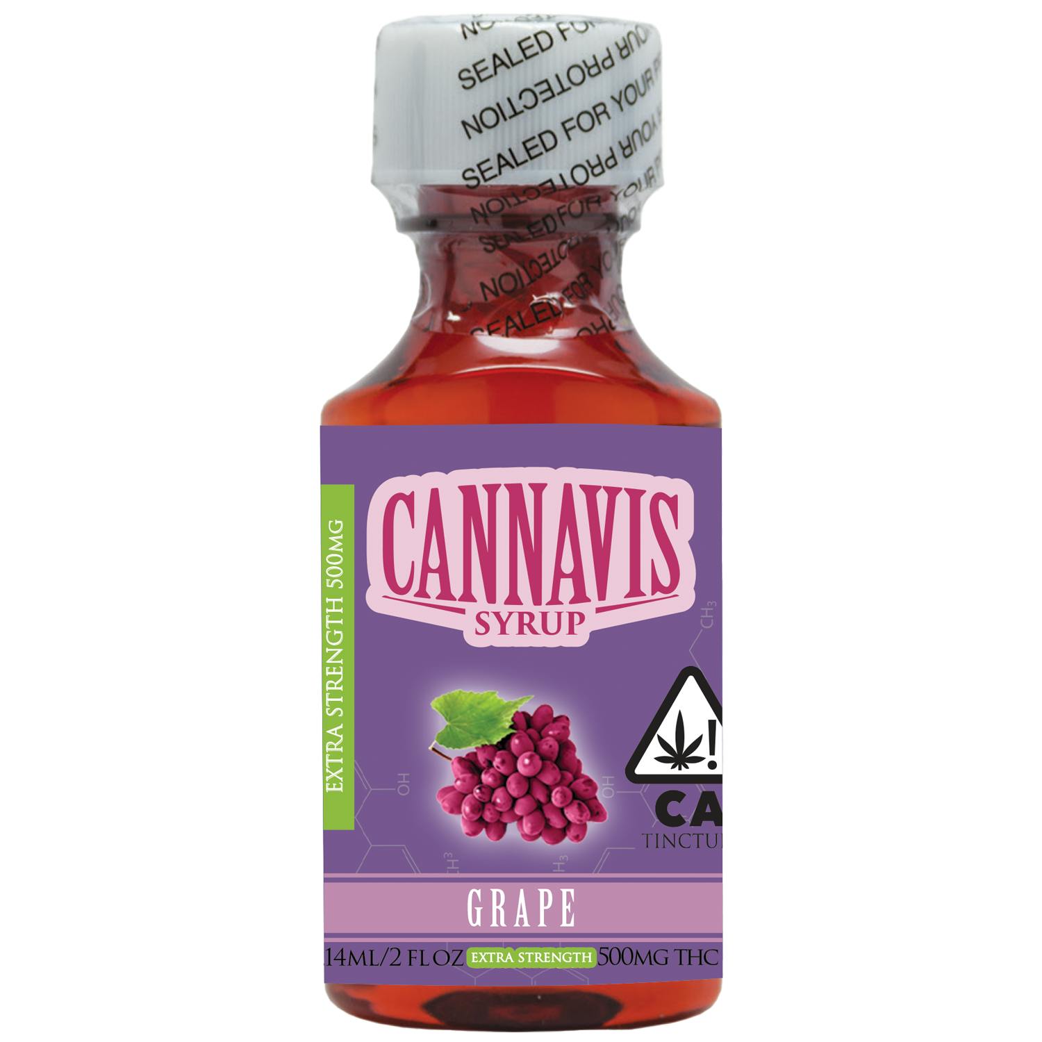 Cannavis - 500mg Grape Syrup Tincture [Single Bottle] - 1