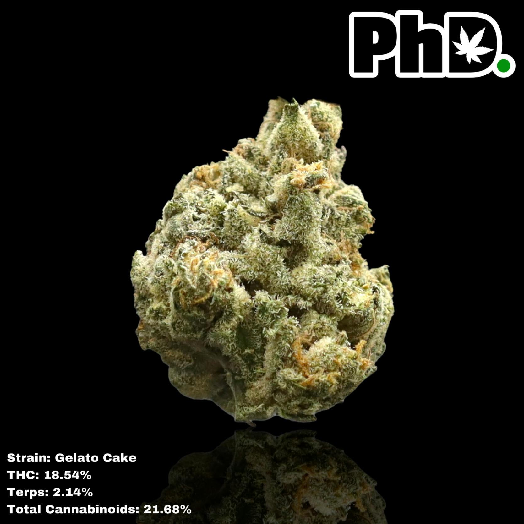 Pharmicated - PhD Indoor Flower - Gelato Cake - 1