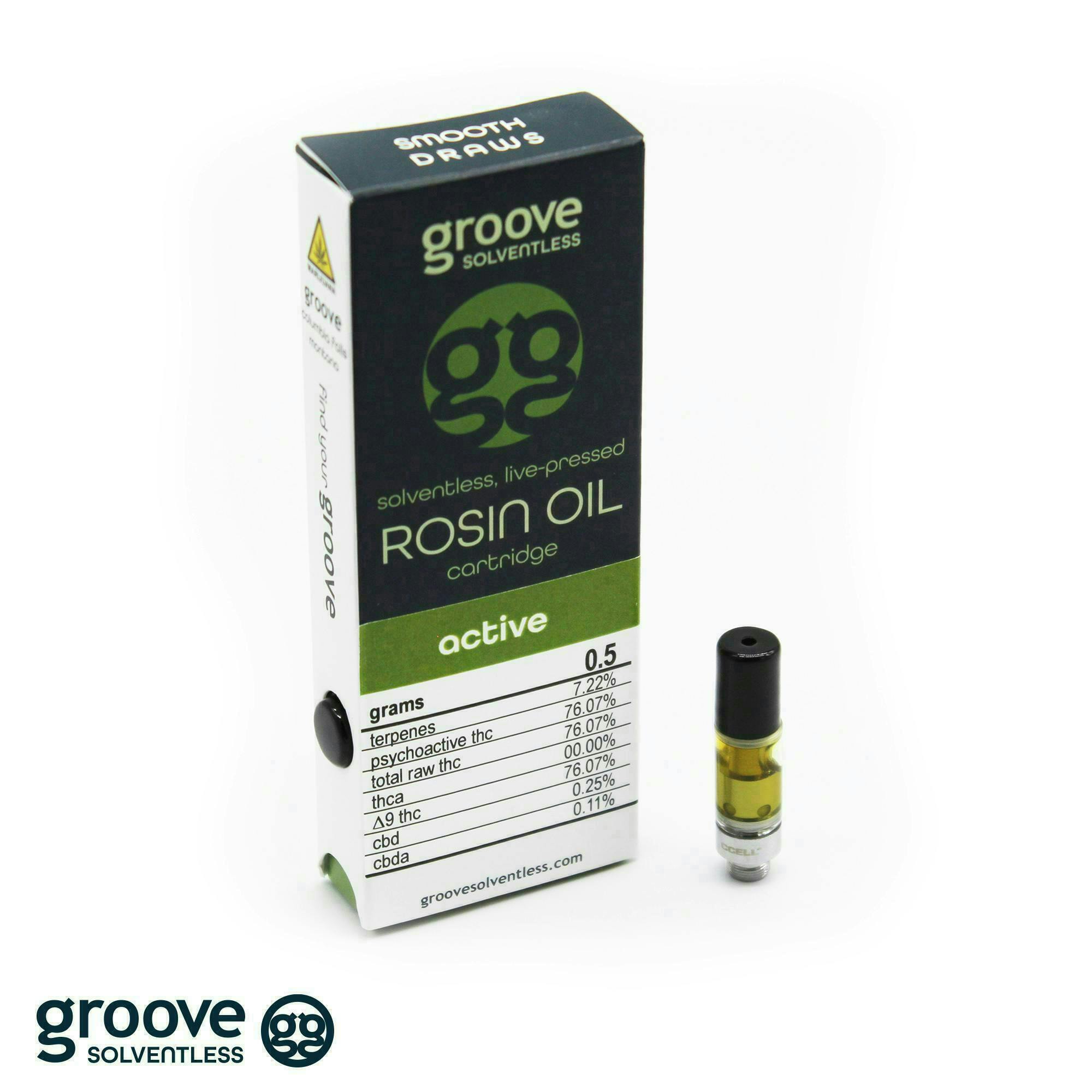 Groove Solventless - Groove Solventless | Guava Cream | Cartridge | .5g - 1