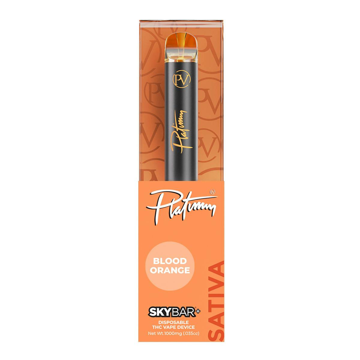 Platinum Vape - Platinum x Skybar+ Blood Orange (Sativa) Disposable 1g - 1
