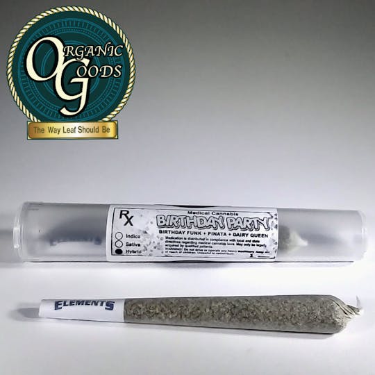 Organic Goods - Organic Goods Pre-Roll Birthday Party 1 G - 1