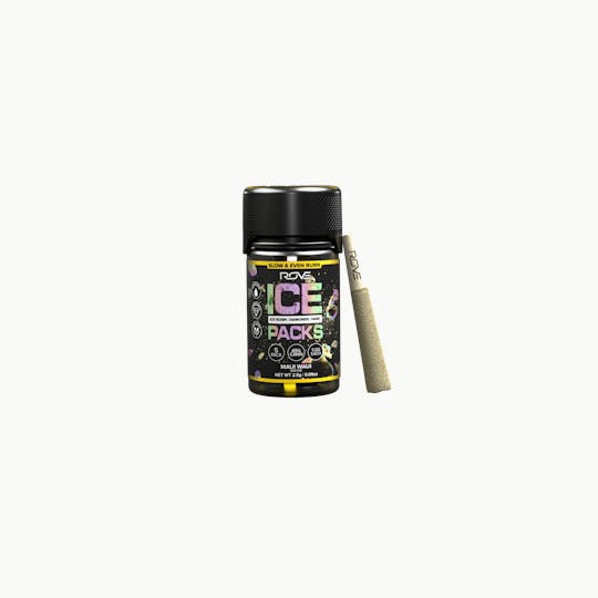 ROVE - Maui Waui | Ice Packs Rosin, Diamond, Hash Infused | 5pk - 1