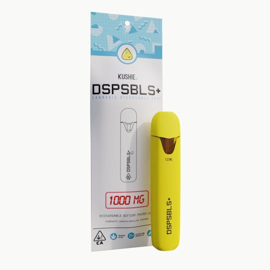 Kushie Brand - Blue Dream (Sativa) - DSPSBLS+ 1G Disposable - 1