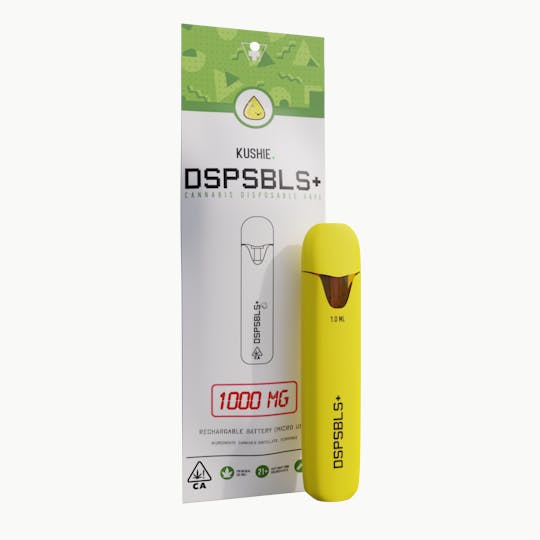 Kushie Brand - Cookies (Hybrid) - DSPSBLS+ 1G Disposable - 1