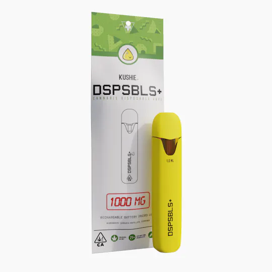 Kushie Brand - Cookies | DSPSBLS+ Disposable | 1g - 1
