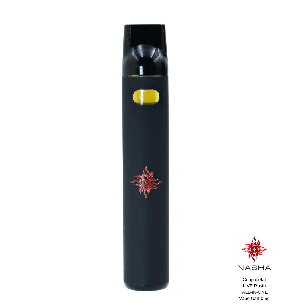 NASHA - Coup d'etat Live Rosin All-In-One Vape 0.5 g - 1