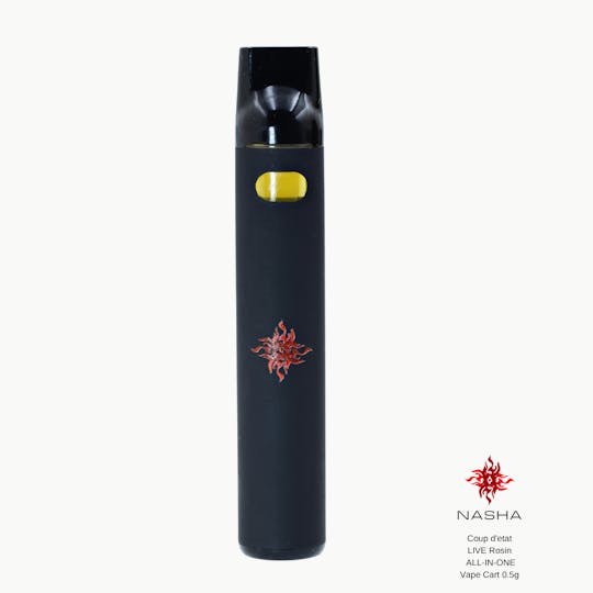 NASHA - Coup d'etat Live Rosin All-In-One Vape 0.5 g - 1