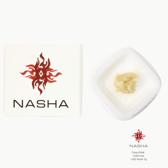 NASHA - Coup d'etat Cold Cure Live Rosin 1g - 1