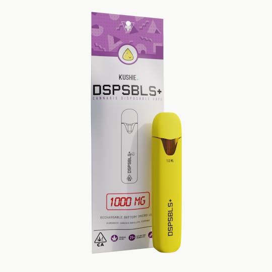 Kushie Brand - SFV OG (Indica) - DSPSBLS+ 1G Disposable - 1