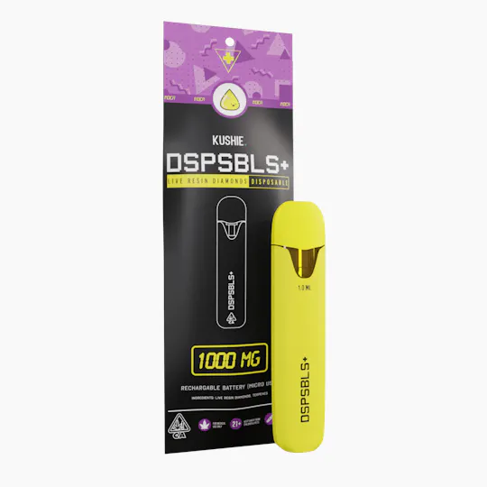 Kushie Brand - Blueberry Kush | DSPSBLS+ Disposable | 1g - 1