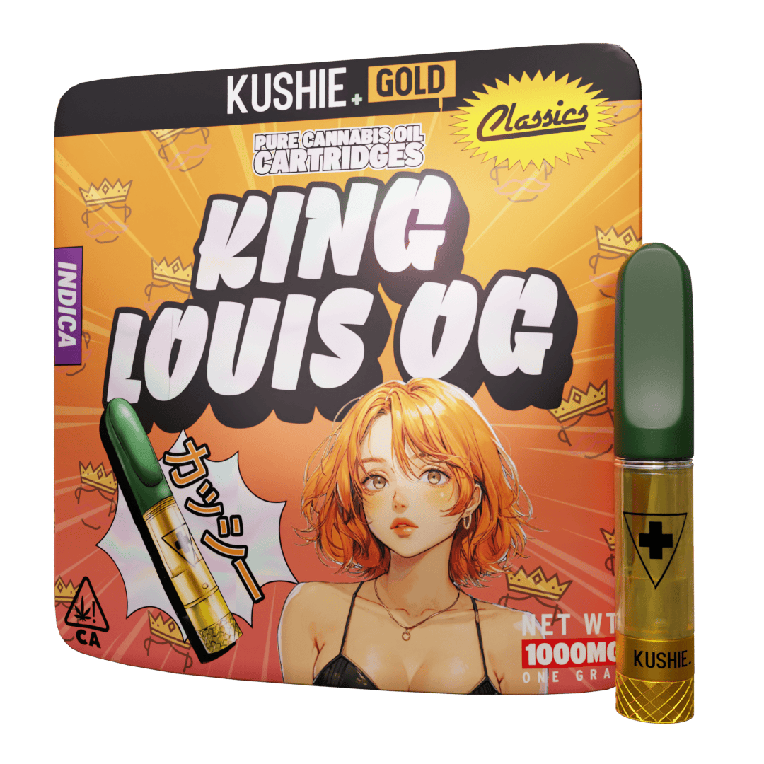 Kushie Brand - King Louis OG | Gold Cartridge | 1g - 1