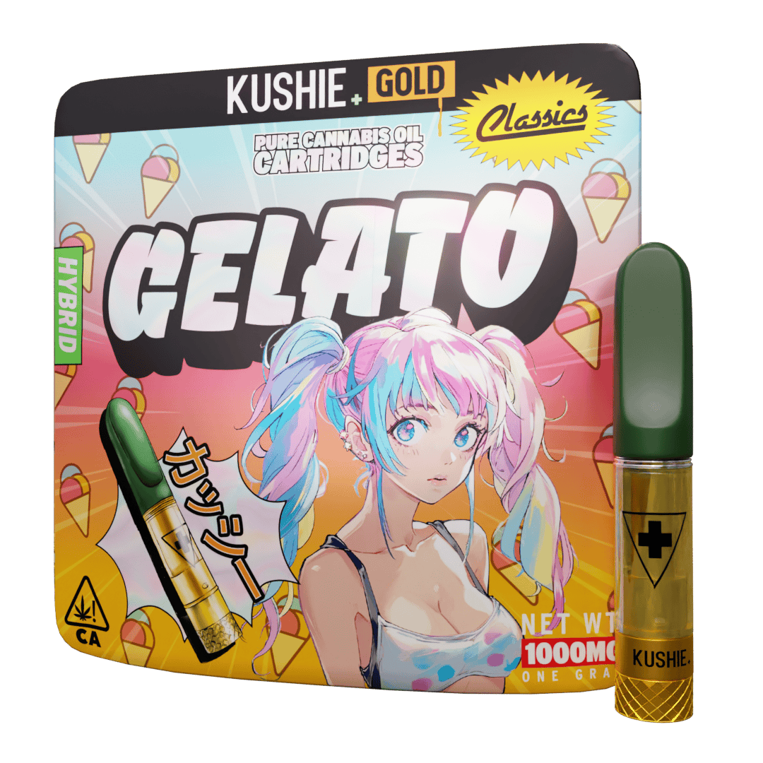 Kushie Brand - Gelato | Gold Cartridge | 1g - 1