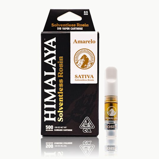 HIMALAYA - Amarelo (Solventless Rosin) Cartridge - .5G - 1