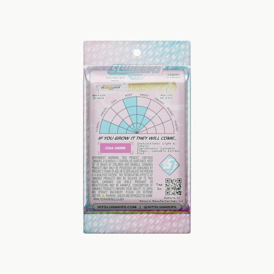 Sluggers Hit - Sluggers - Infused Preroll - 3.5g 5pk - Bubble Bath - 1