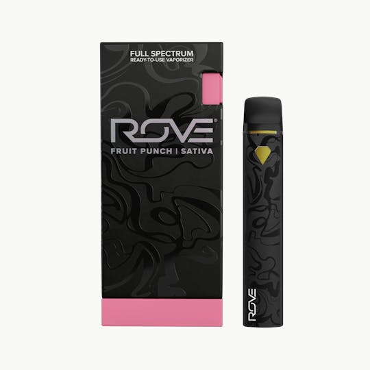 ROVE - Fruit Punch | Melted Diamond Live Resin Vaporizer | 1.0g (Ready-to-Use) - 1