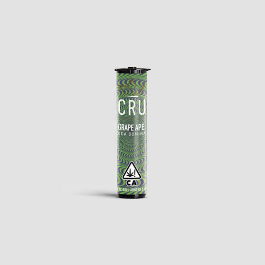 CRU Cannabis - Grape Ape (0.5G Pre-Roll) - 1