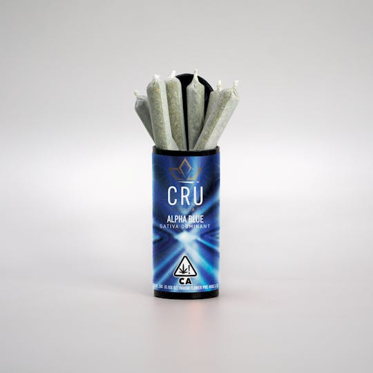 CRU Cannabis - Alpha Blue (0.5G Pre-Roll) - 1