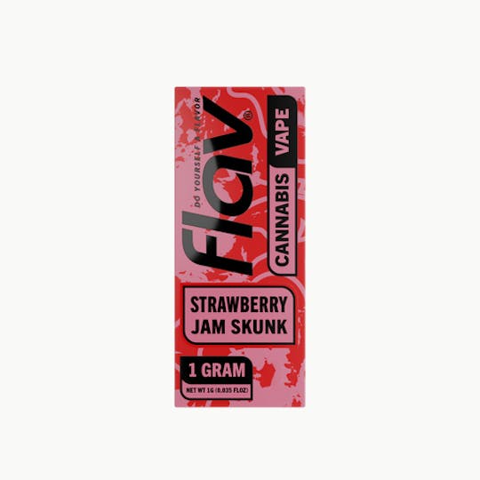 Flav - Disposable - Strawberry Jam Skunk - 1g - 1
