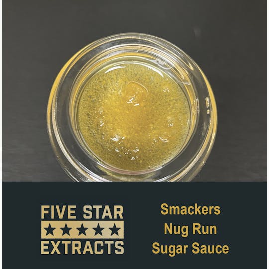 True North Collective MI - Five Star Extracts: Smackerz - 1 Gram Nug Run Sugar Sauce - 1