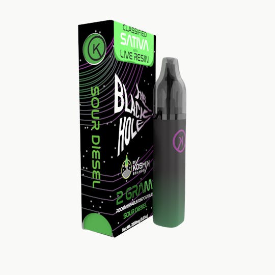 Kosmik Brands - The Black Hole Live Resin Sour Diesel | OK - 1