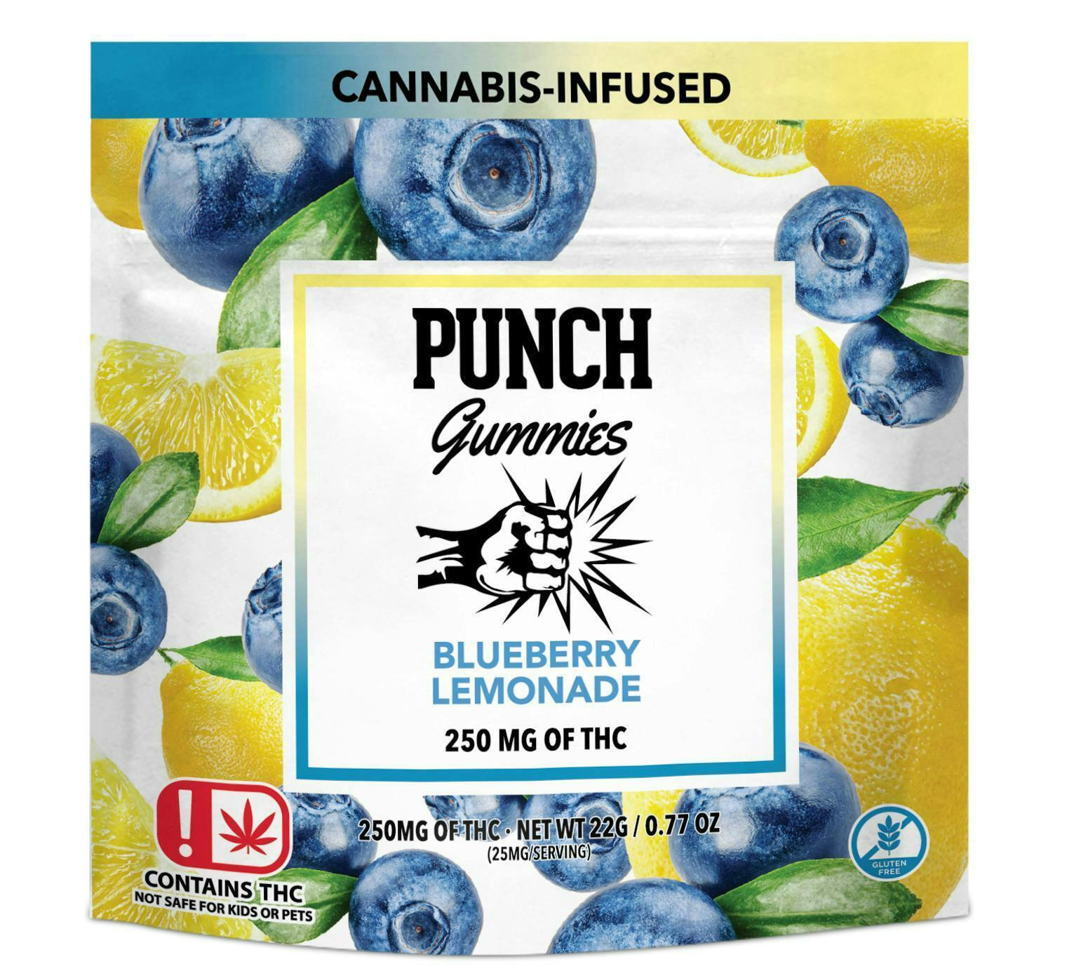 Punch Edibles & Extracts - Punch Extracts | Blueberry Lemonade | Edibles | 250mg - 1