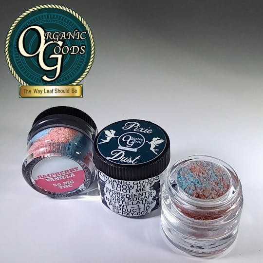 Organic Goods - Organic Goods Pixie Dust Raspberry / Vanilla 50 MG - 1