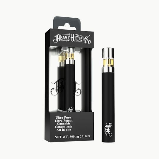 Heavy Hitters - Pineapple Express | Hybrid-Ultra Extract HighPotencyOil-0.3G All-In-OneVape - 1
