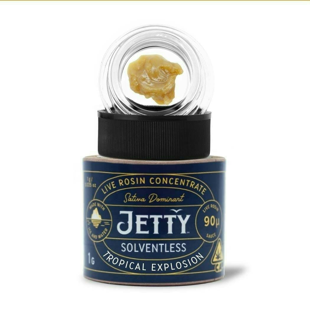 Jetty Extracts - Jetty Extracts | Tropical Explosion | Live Rosin | 1g - 1