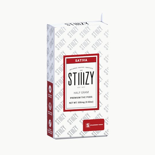 STIIIZY - Vape - STRAWBERRY COUGH - PREMIUM THC POD .5G - IL - 1