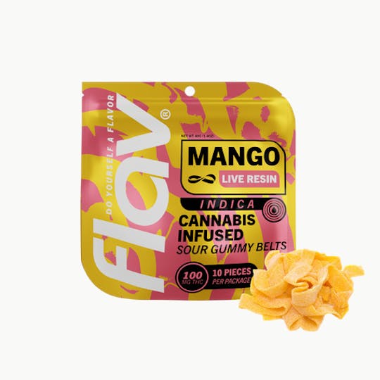Flav - Live Resin Mango Belt - 100mg - 1